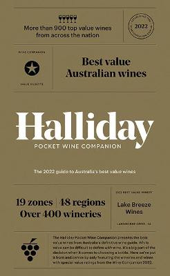 Halliday Pocket Wine Companion 2022: The 2022 Guide to Australia's Best Value Wines by James Halliday