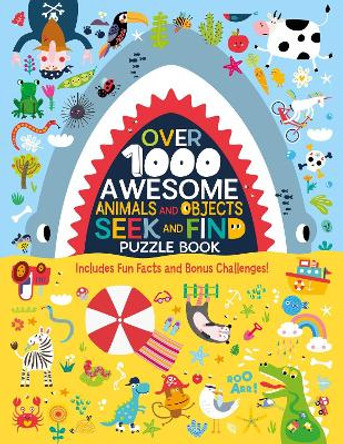 Over 1000 Awesome Animals and Objects Seek and Find Puzzle Book: Includes Fun Facts and Bonus Challenges! by Clorophyl Editions