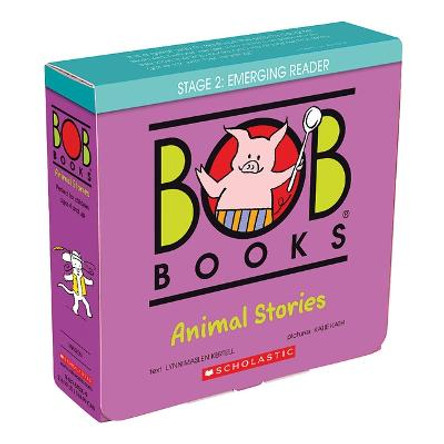 Bob Books - Animal Stories Box Set Phonics, Ages 4 and Up, Kindergarten (Stage 2: Emerging Reader) by Lynn Maslen Kertell