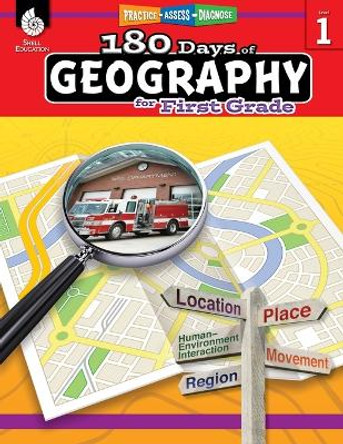 180 Days of Geography for First Grade (Grade 1): Practice, Assess, Diagnose by Rane Anderson