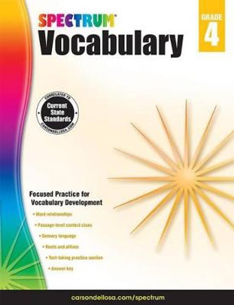 Spectrum Vocabulary, Grade 4 by Spectrum