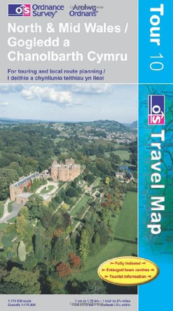 North and Mid Wales by Ordnance Survey 9780319245231 [USED COPY]