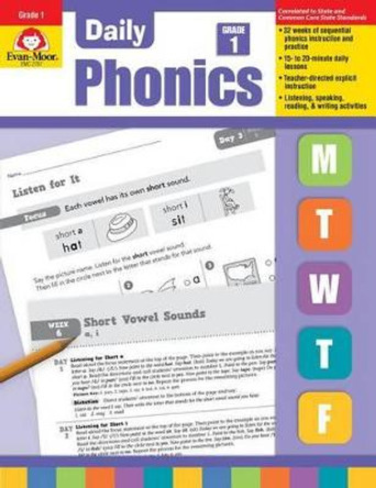 Daily Phonics Grade 1 by Evan-Moor Educational Publishers