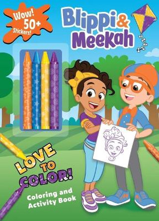 Blippi: Blippi and Meekah Love to Color! by Editors of Studio Fun International 9780794452407