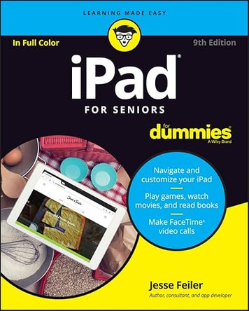 iPad For Seniors For Dummies by Jesse Feiler 9781119280156 [USED COPY]