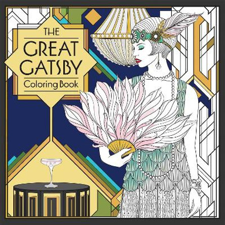 The Great Gatsby Coloring Book by Chellie Carroll