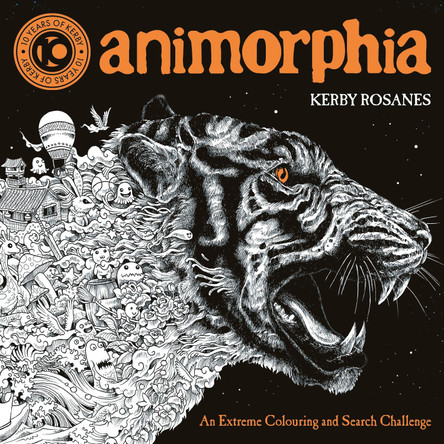 Animorphia: An Extreme Colouring and Search Challenge by Kerby Rosanes