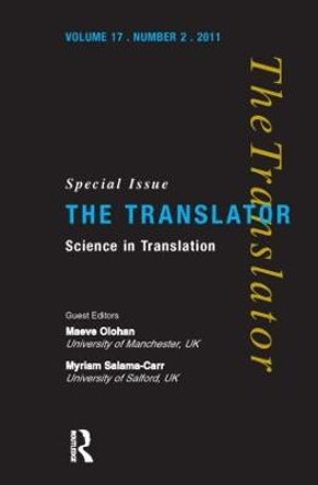 Science in Translation by Maeve Olohan