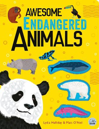 Awesome Endangered Animals Lydia Halliday 9781917082112