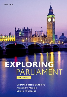 Exploring Parliament Louise Thompson 9780192888747