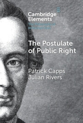 The Postulate of Public Right Patrick Capps 9781009532730
