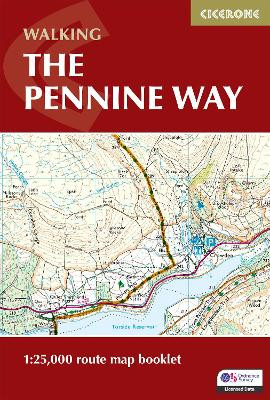 Walking the Pennine Way Map Booklet: 1:25,000 OS Route Mapping Paddy Dillon 9781786311412