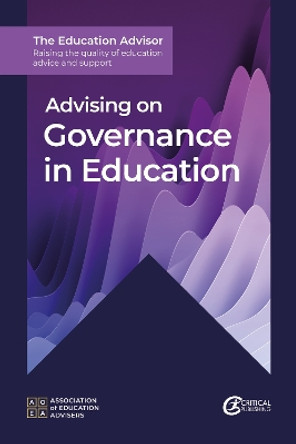 Advising on Governance in Education Association of Education Advisers 9781916925434
