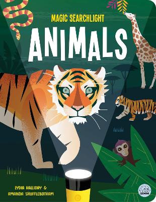 Magic Searchlight - Animals Lydia Halliday 9781917082457