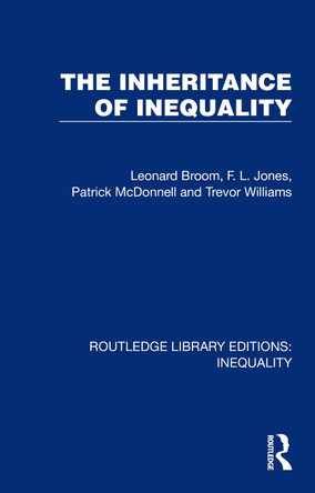 The Inheritance of Inequality Leonard Broom 9781032433806
