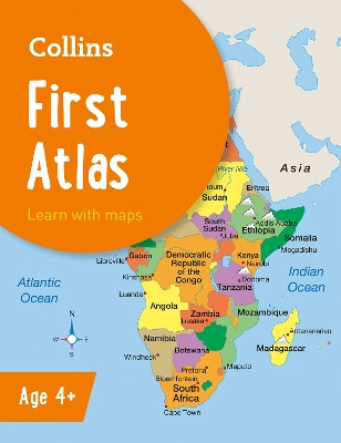 Collins First Atlas: Ideal for learning at school and at home (Collins School Atlases) Collins Maps 9780008716493