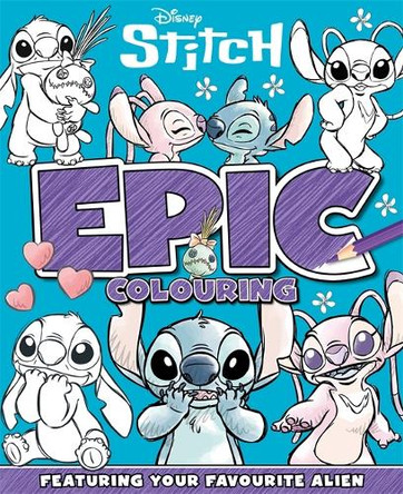 Disney Stitch: Epic Colouring Walt Disney 9781836503798