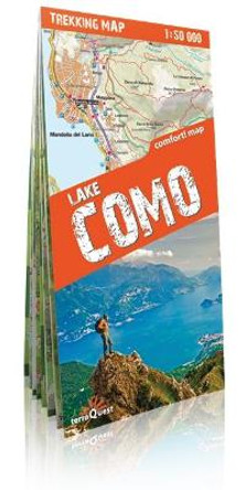 terraQuest Trekking Map Lake Como by terraQuest