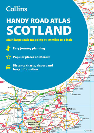 Collins Handy Road Atlas Scotland: A5 Paperback Collins Maps 9780008725518