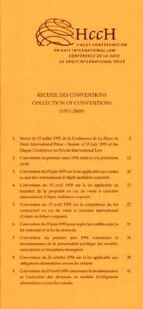 Recueil des Conventions / Collection of Conventions (1951-2009) by Hague Conference on Internatio Law