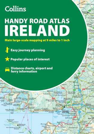 Collins Handy Road Atlas Ireland Collins Maps 9780008716523