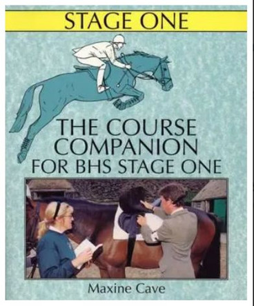The Course Companion for BHS Stage One by Maxine Cave 9780851317656