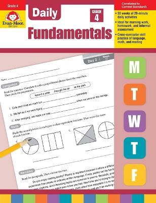 Daily Fundamentals, Grade 4 by Evan-Moor Educational Publihsers