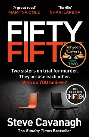 Fifty-Fifty by Steve Cavanagh 9781409185864 [USED COPY]