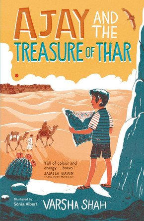 Ajay and the Treasure of Thar by Varsha Shah 9781915947048 [USED COPY]