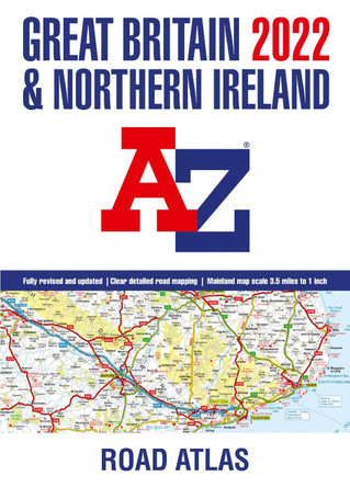 Great Britain A-Z Road Atlas 2022 (A3 Paperback) by A-Z maps