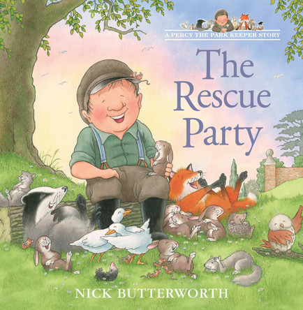The Rescue Party (A Percy the Park Keeper Story) by Nick Butterworth