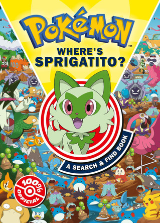 Pokémon Where’s Sprigatito: A Search & Find Book Pokémon 9780008682361