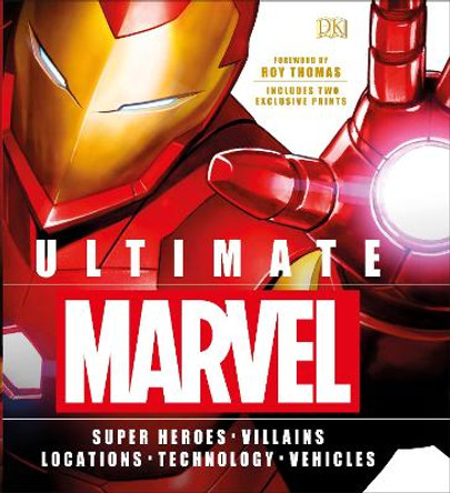 Ultimate Marvel: Includes two exclusive prints by DK