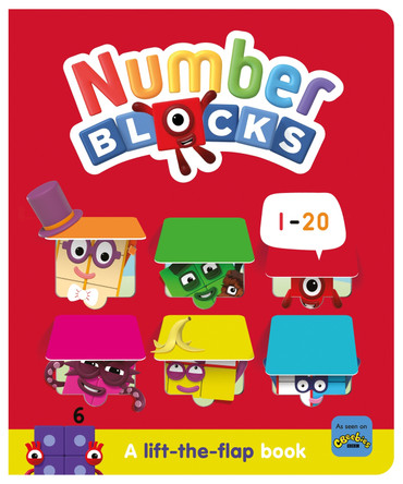 Numberblocks 1-20: A Lift the Flap Book by Sweet Cherry Publishing 9781782266044 [USED COPY]