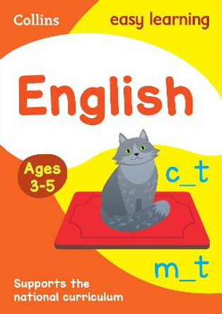 English Ages 3-5: New Edition (Collins Easy Learning Preschool) by Collins Easy Learning