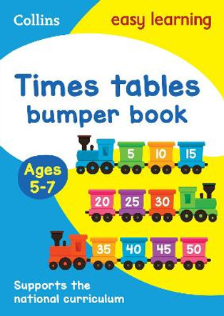 Times Tables Bumper Book Ages 5-7 (Collins Easy Learning KS1) by Collins Easy Learning