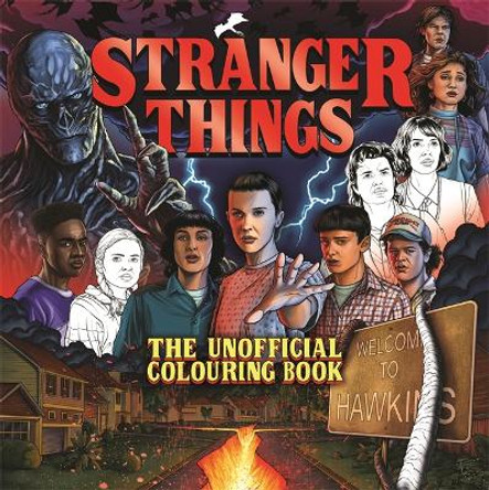 Stranger Things: The Unofficial Colouring Book by Igloo Books 9781837711703 [USED COPY]