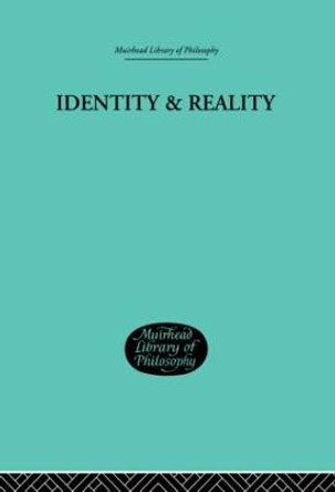 Identity & Reality by Emile Meyerson