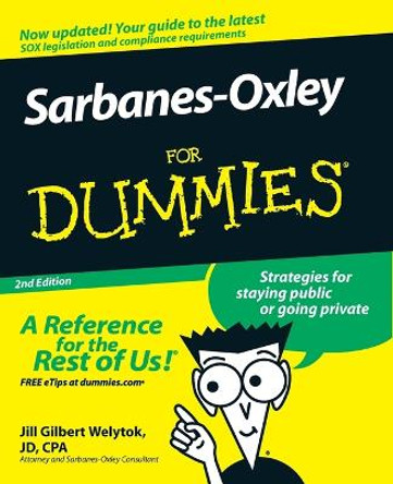 Sarbanes-Oxley For Dummies by Jill Gilbert Welytok