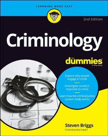 Criminology For Dummies by Steven Briggs