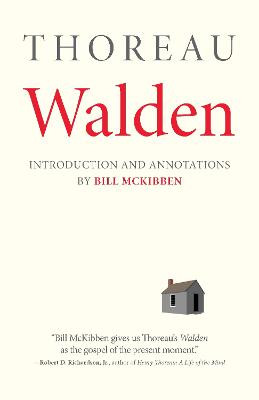 Walden: With An Introduction And Annotations By Bill McKibben by Henry David Thoreau