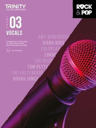 Trinity College London Rock & Pop 2018 Vocals Grade 3 CD Only by Hal Leonard Publishing Corporation