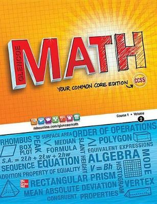 Glencoe Math, Course 1, Student Edition, Volume 2 by McGraw Hill 9780076618392