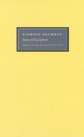State of Exception by Giorgio Agamben