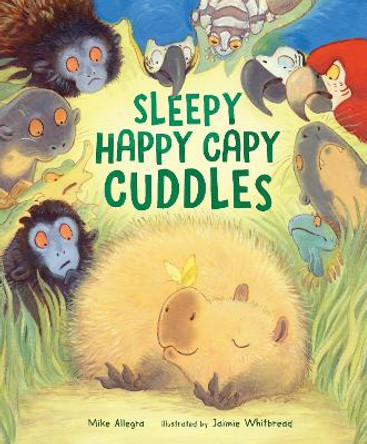 Sleepy Happy Capy Cuddles by Mike Allegra