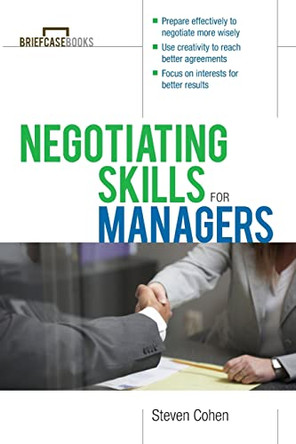 Negotiating Skills for Managers by Steve Cohen 9780071387576 [USED COPY]