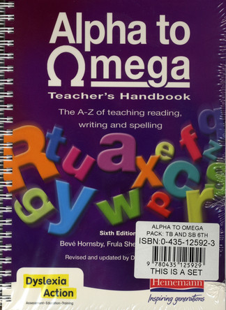 Alpha to Omega Pack: Teacher's Handbook and Student's Book 6th Edition by Beve Hornsby