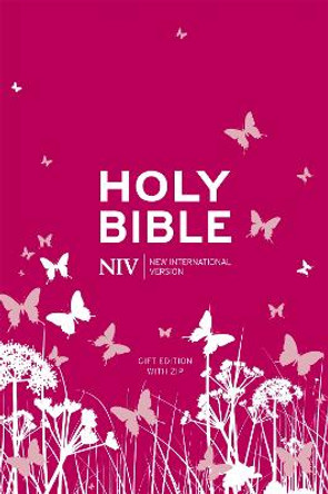 NIV Pocket Pink Soft-tone Bible with Zip by New International Version