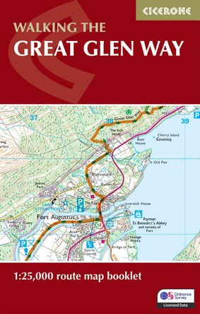 Walking the Great Glen Way Map Booklet: 1:25,000 OS Route Mapping Paddy Dillon 9781786311429