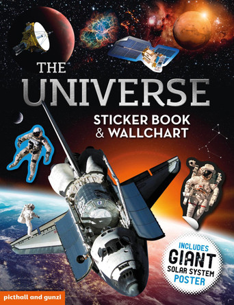 The Universe: Solar System Wallchart Poster and Sticker Book David Murray 9781912646371